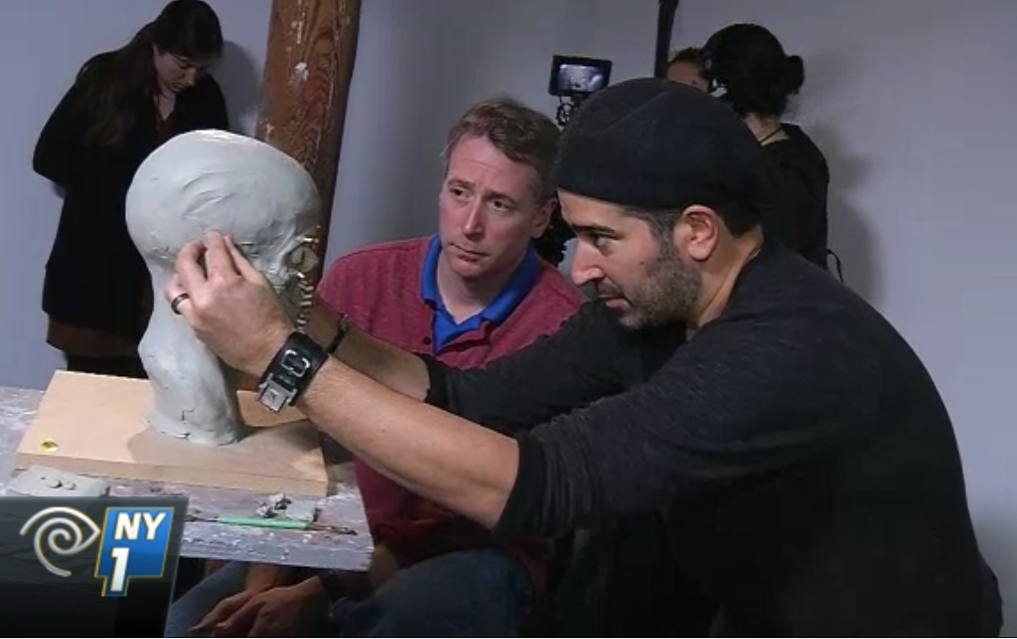 Students Sculpt and Help Solve Crimes at New York Academy of Art Workshop