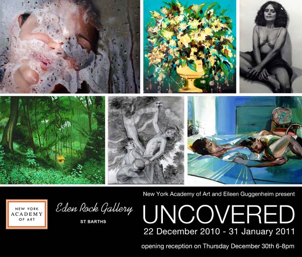 uncovered exhibition at eden rock gallery, December 22, 2010, to January 31, 2011