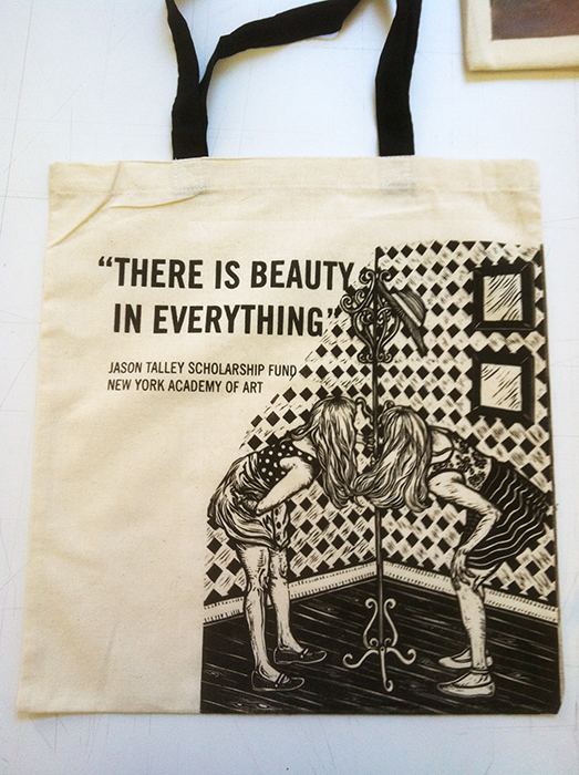 Jason Talley Scholarship Tote Bag Pop-Up - New York Academy of Art