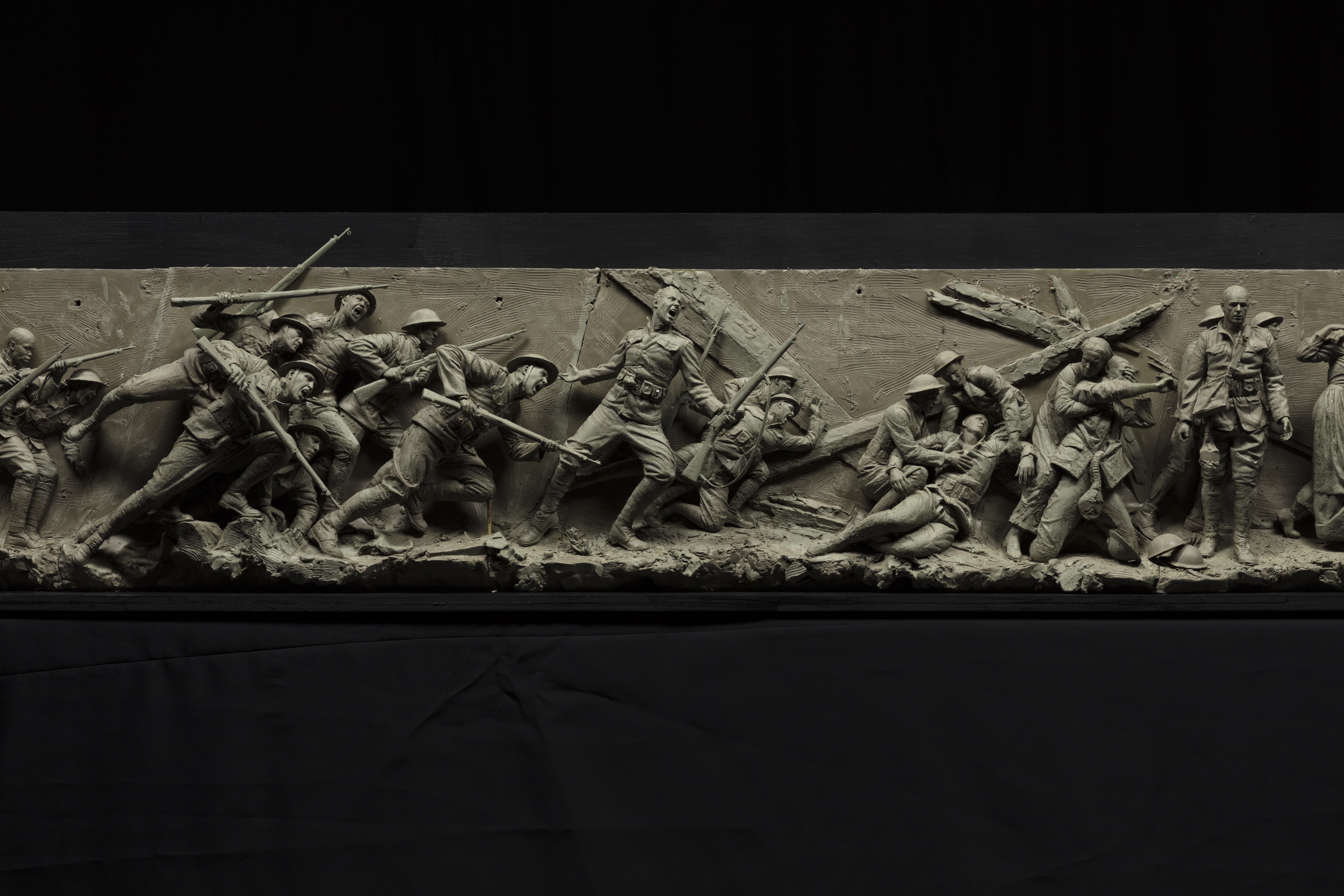 A soldier's epic journey captured in sculpture for U.S. World War One memorial
