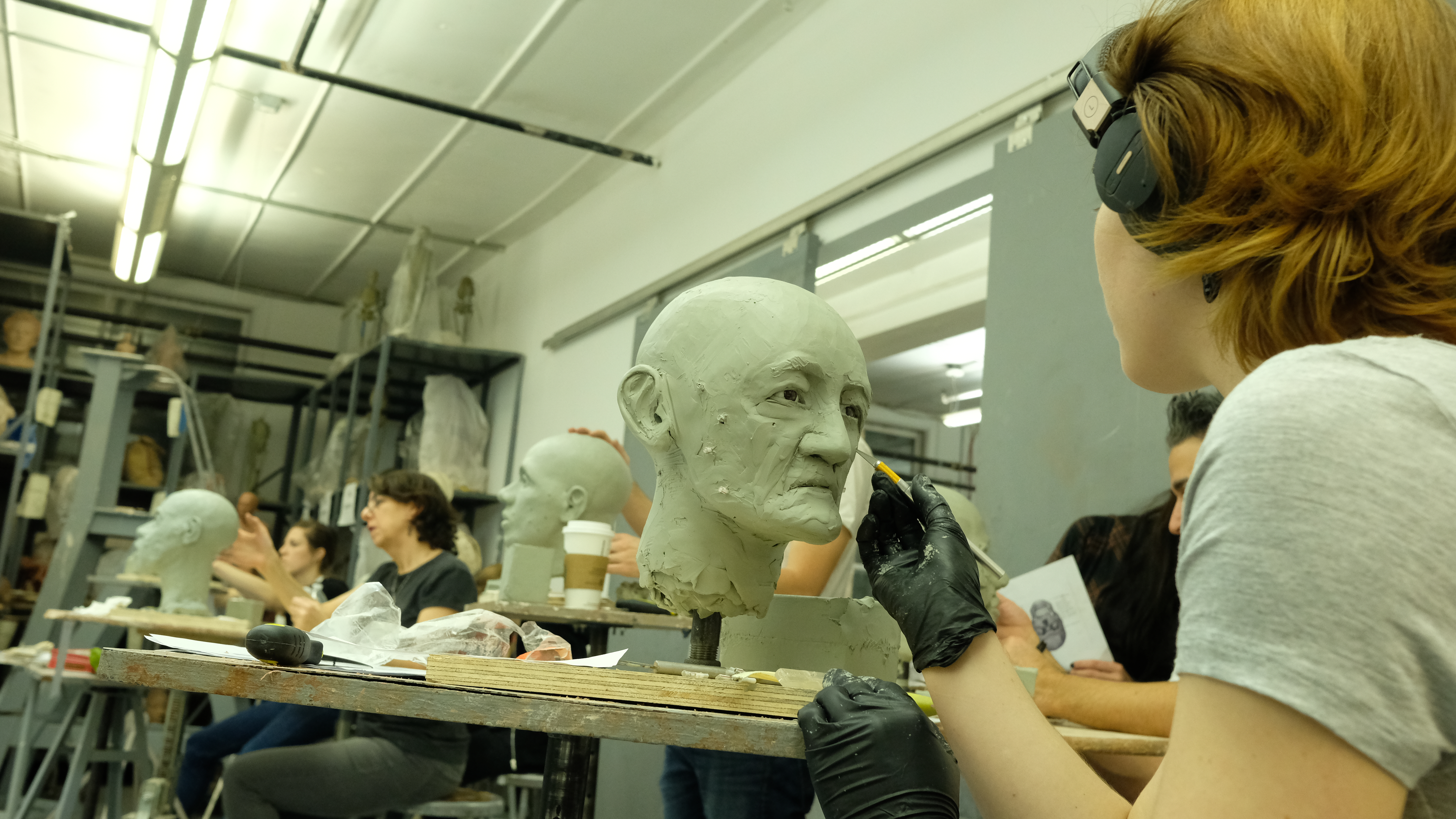À New York, une école d’art reconstitue les visages de migrants décédés