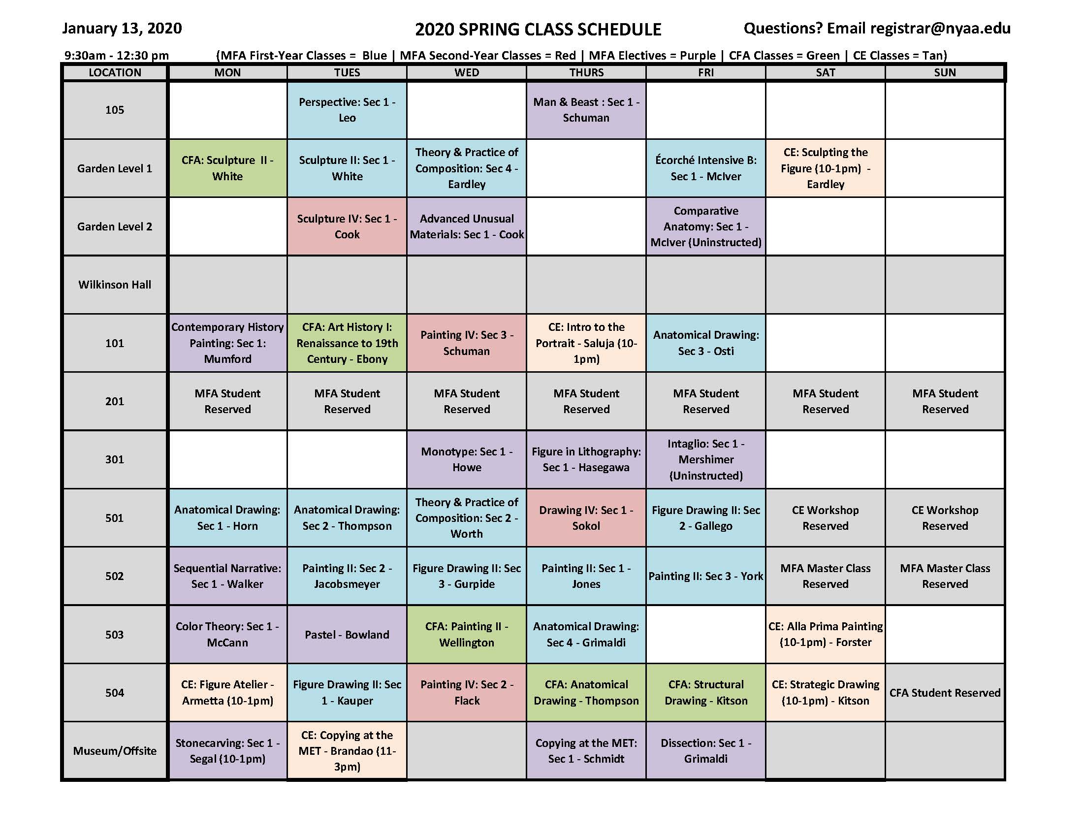schedule-of-classes-rutgers