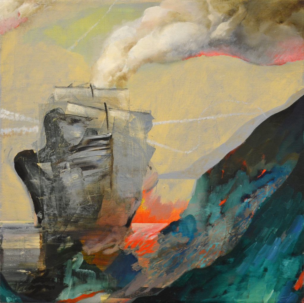 Maiden Voyage, by Elliot Purse, 2013, oil on linen