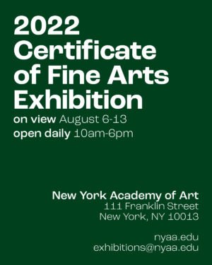 2022 Certificate of Fine Arts Exhibition