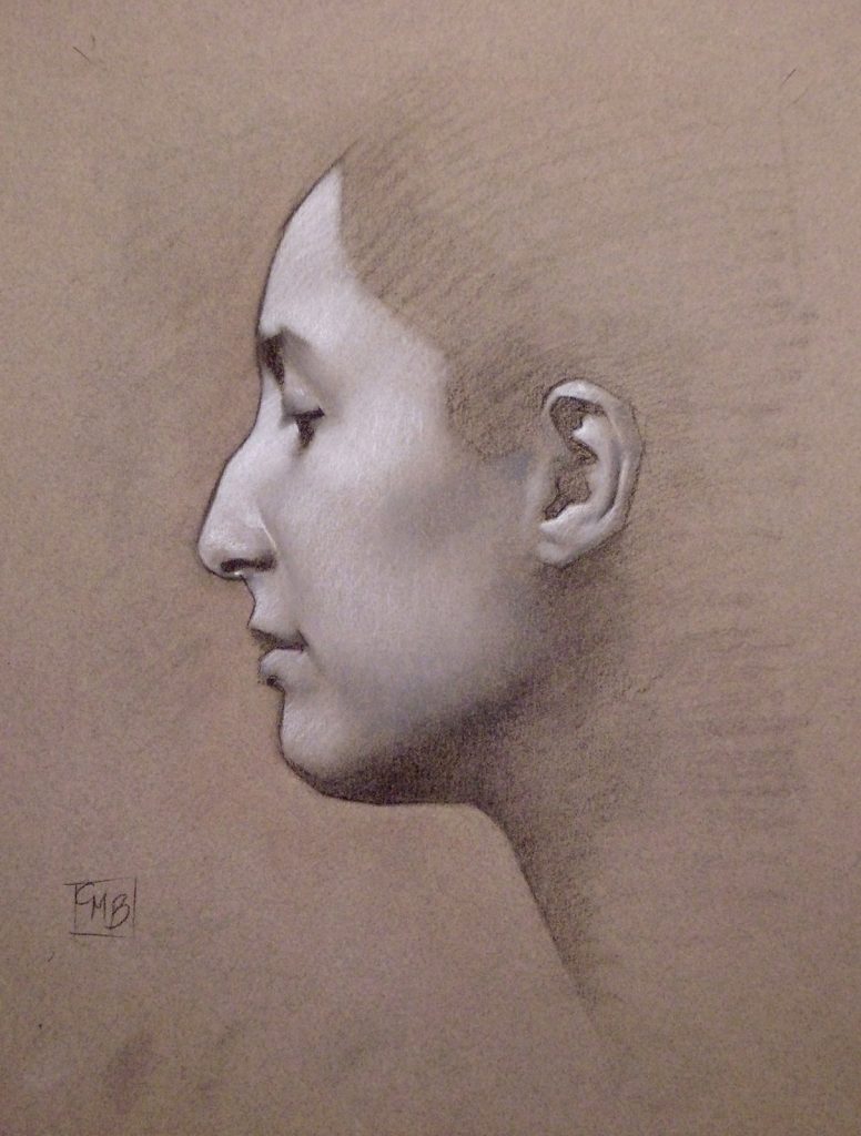Jacquelyn, by Craig Banholzer, 2019, pencil on paper