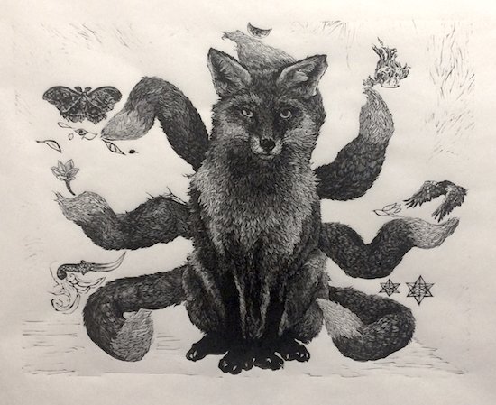Vixen, by Aliene De Souza Howell, 2019