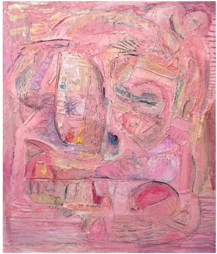 Reflection, by Nicolas Holiber, acrylic and oil on panel