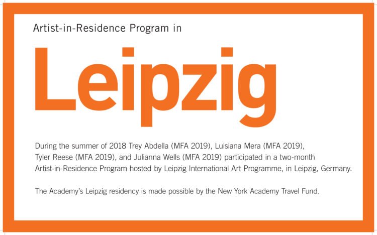 2018 Leipzig Residency Exhibition