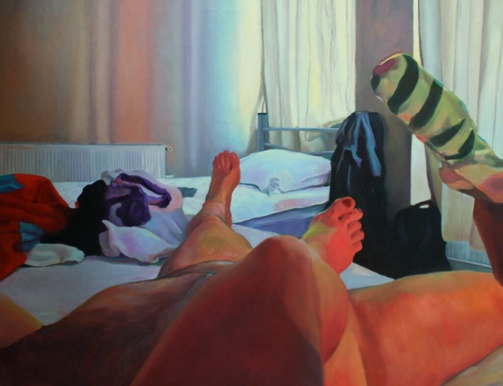by Buket Savci Atature, 2012, Oil on canvas