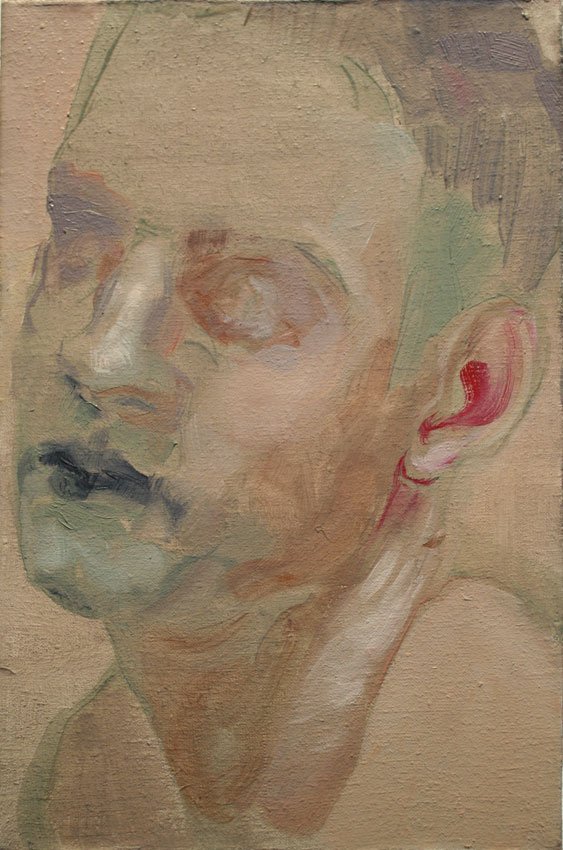 Untitled, by Megan Ewert, 2013, Oil on linen
