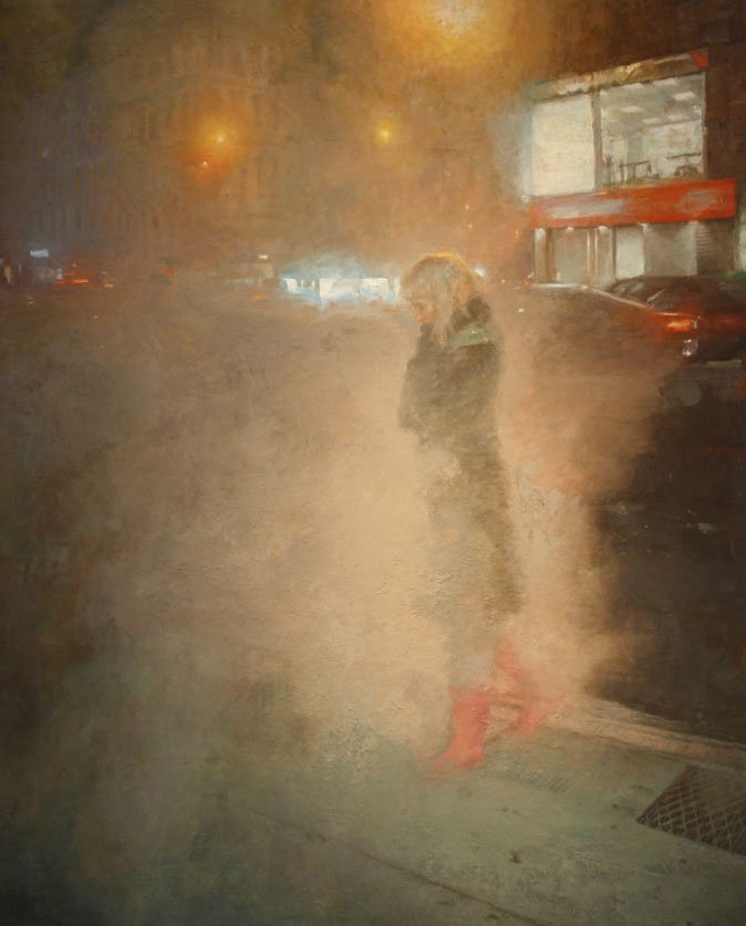 A Forward Pull, by Kristy Gordon, 2012, Oil on linen
