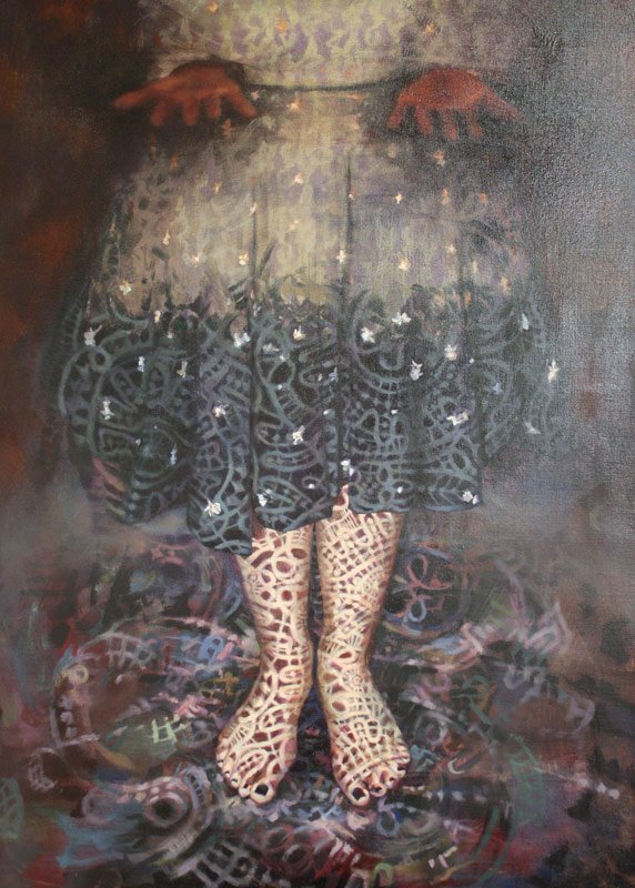 I have reckoned my ways, by Holly Ann Sailors, 2012, Oil on canvas
