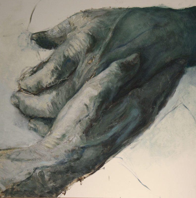 Momentary Expression #3, by Sarah Crumlich, 2012, Oil on panel