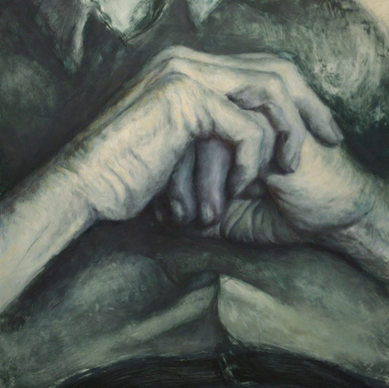 Momentary Expression: PAP, by Sarah Crumlich, 2012, Oil on panel