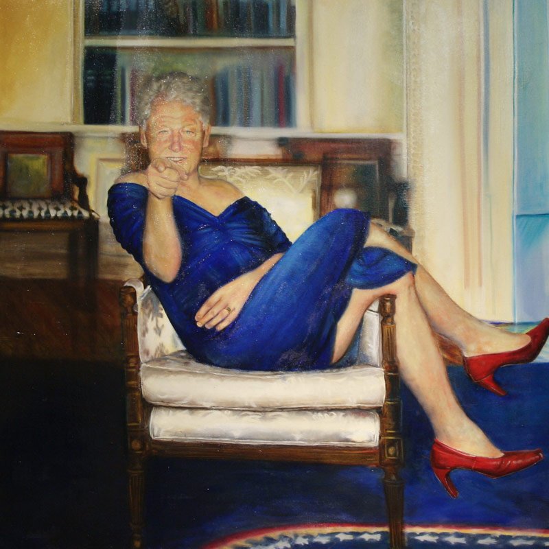 Parsing Bill, by Petrina Ryan-Kleid, 2012, Oil on canvas