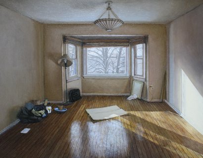 56 Regent Circle, by Maya Brodsky, 2011, Oil on panel