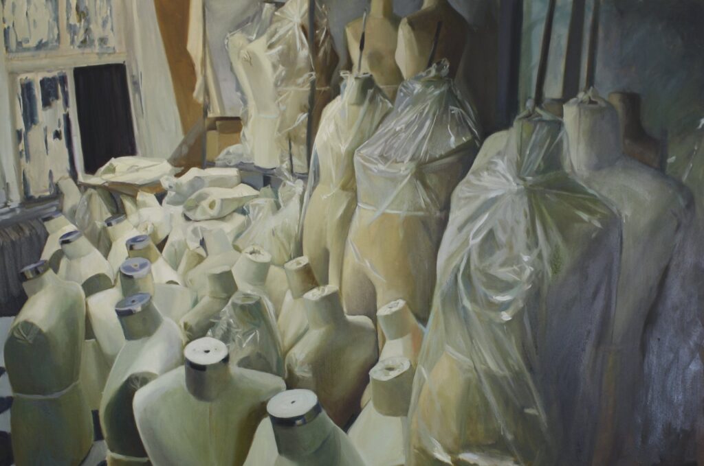 Valley of the Dolls, by Elana Baziz, 2012, Oil on canvas