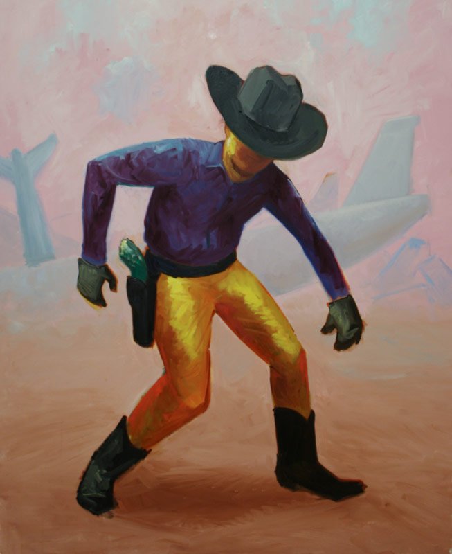 Draw, by David Gordon, 2012, Oil on panel