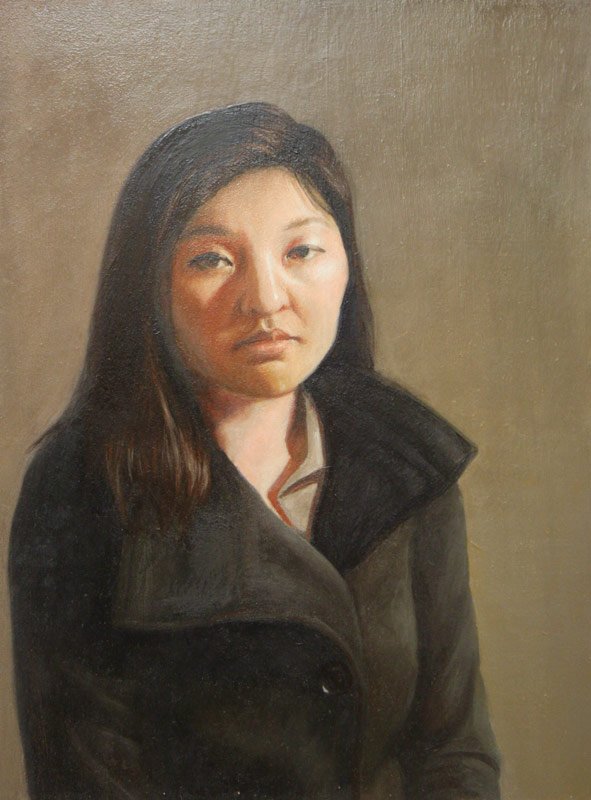 So Young, by Miguel L. Carter-Fisher, 2012, Oil on panel