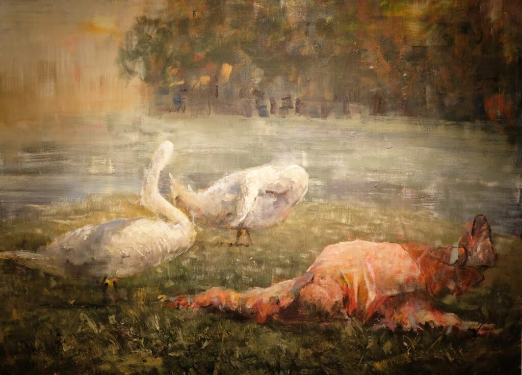 Perfect Day, by Alex Merritt, 2017, Oil on linen
