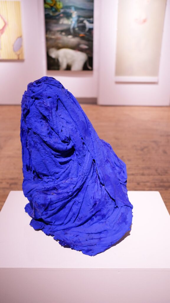 Mary of Magdala, by Ana Portela, 2017, Plaster cast and pigment