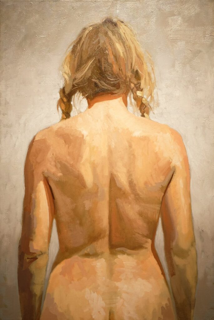 Natasha, by Anders Fernbach, 2017, Oil on linen