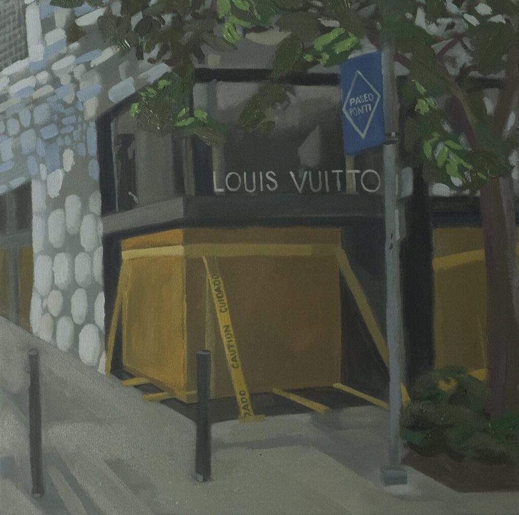 June 6, by Eddie Arroyo, 2020, acrylic on canvas