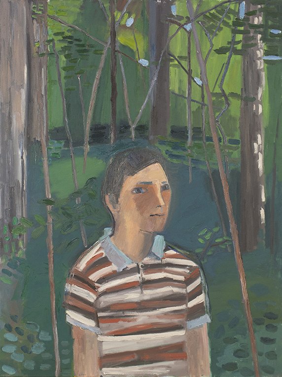 Lucy, by Charity Baker, 2018, oil on canvas