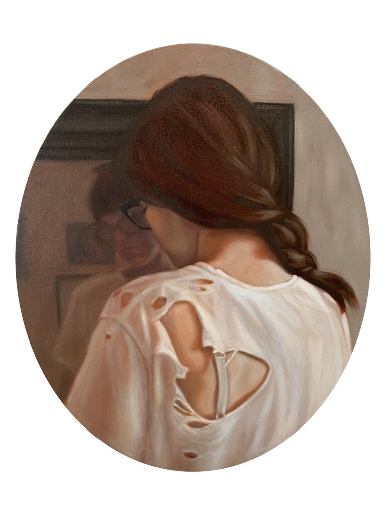 Favorite T-Shirt, by Lydia Baker, 2019, oil on canvas