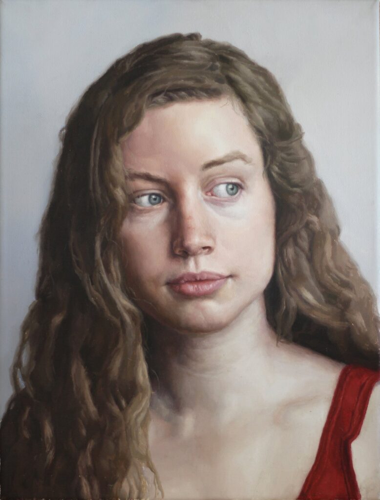 Xanthe, by Aidan Barker-Hill, 2017, Oil on canvas