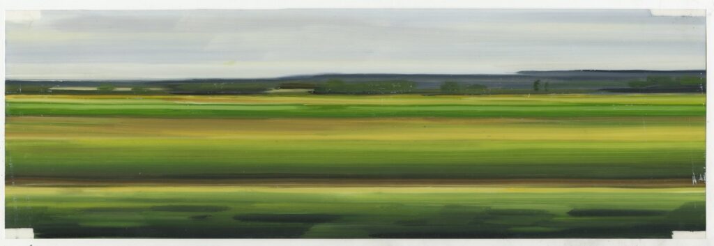 Wedding Hill, by Tamalin Baumgarten, 2014, Oil on panel