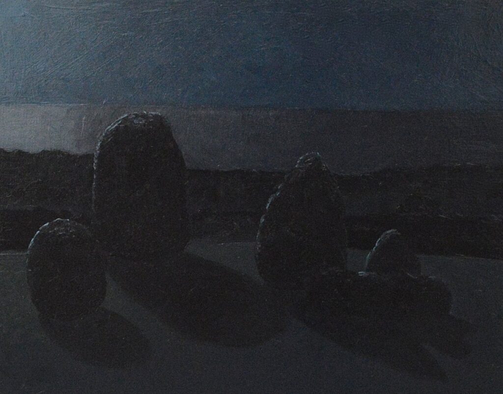 Wedding Hill, by Tamalin Baumgarten, 2014, Oil on panel
