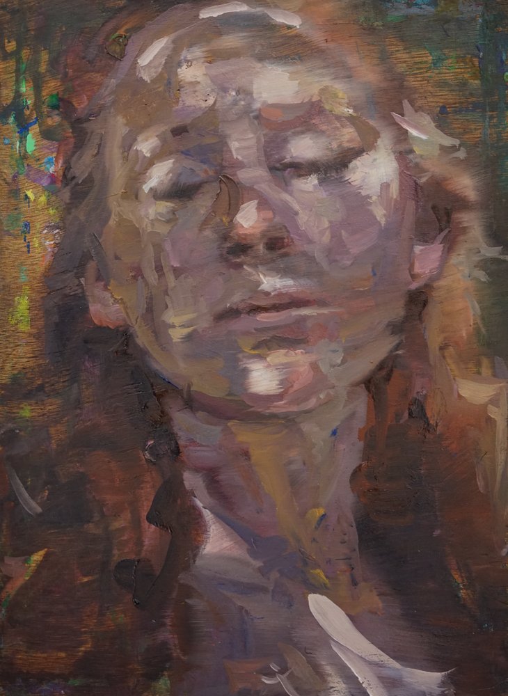 Alonsa, by Jessica Benjamin, 2013, Oil on panel