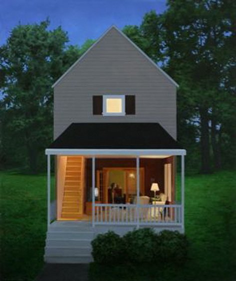 Send Us a Signal, by Amy Bennett, 2004, Oil on canvas