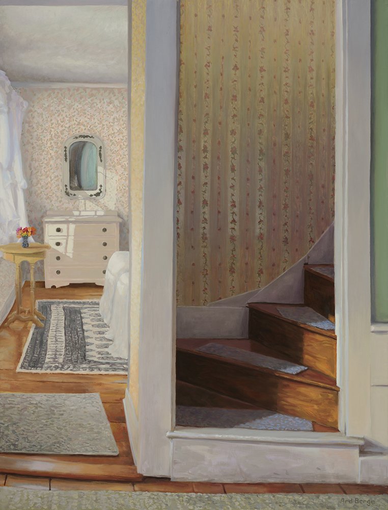 Flight, by Ard Berge, 2022, oil on linen