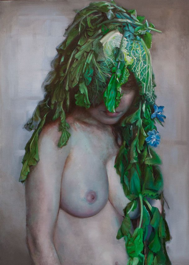 Pile I, by Daniel Bilodeau, 2013, Oil on linen on board