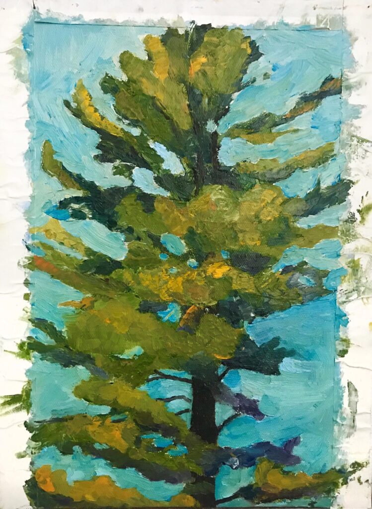 Tree Top, by Amanda Borosavage, 2016