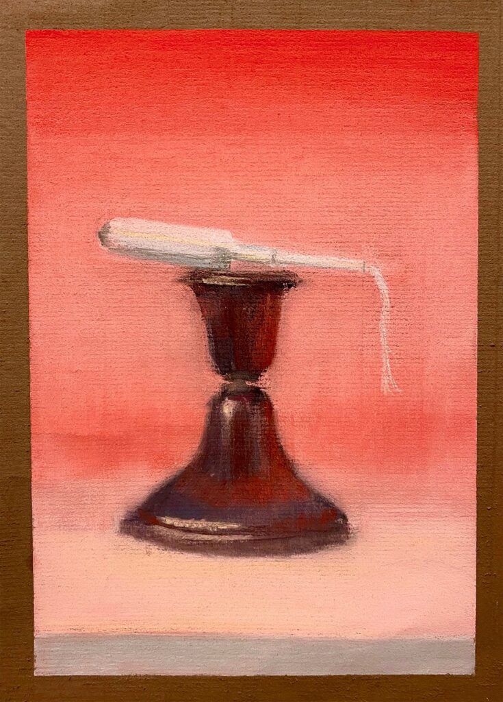 Pearl, by Sydney Bowers, 2020, pastel on paper