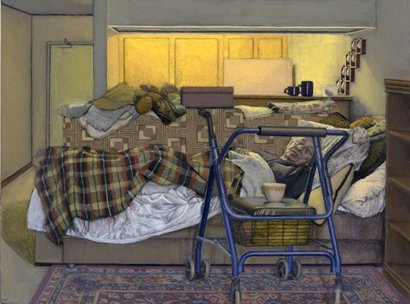 September, by Maya Brodsky, 2011, Oil on panel