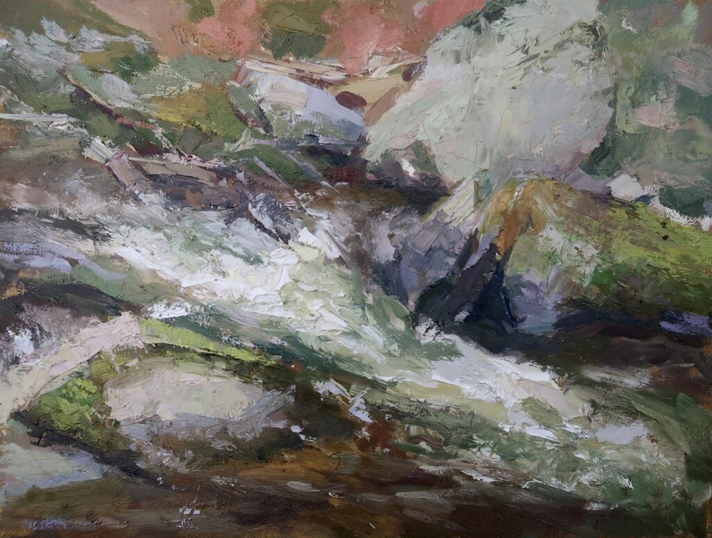 Cotton Hollow IV, by Brandon Brownlee, 2020, oil on panel