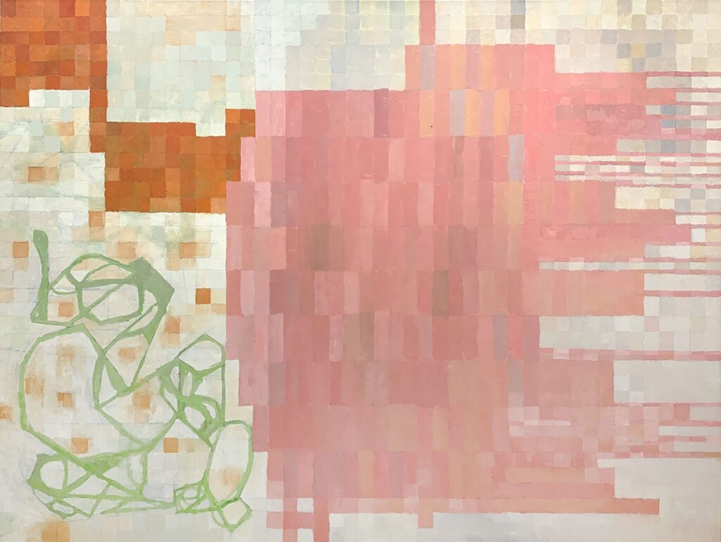 Birthday, by Sharon Butler, 2023, oil on canvas