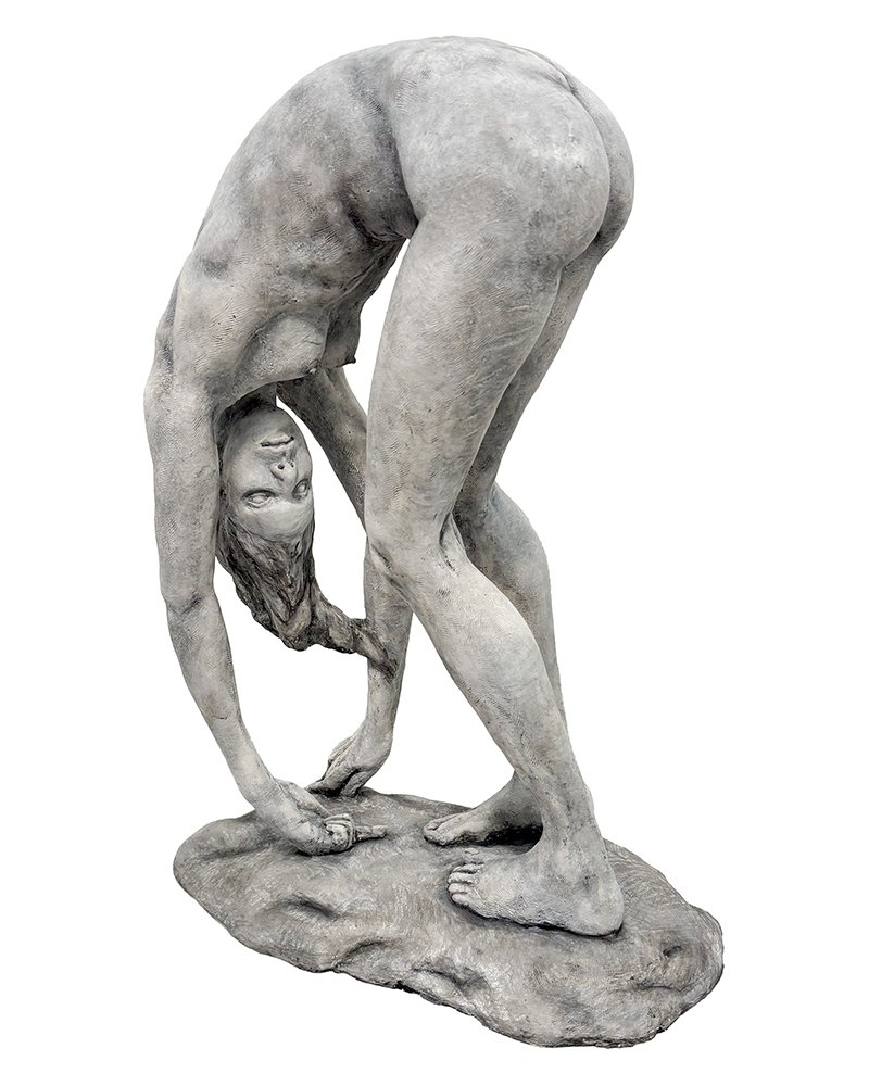 Wilt, by Korbyn Carleton, 2024, plaster
