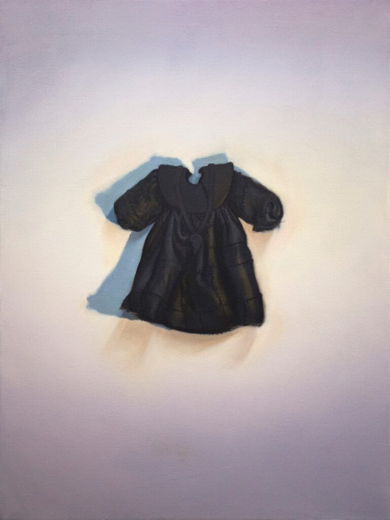 Leather Doll Baby, by Kiki Carrillo, 2017, oil on canvas