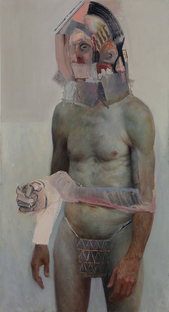 and Nicholas Holiber, Our Minds As We Lose, by Aleah Chapin, 2013, Oil on canvas