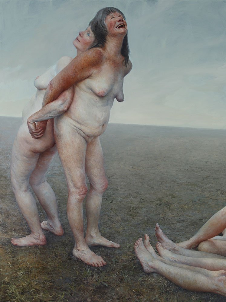 And We Were Birds, by Aleah Chapin, 2013, oil on canvas
