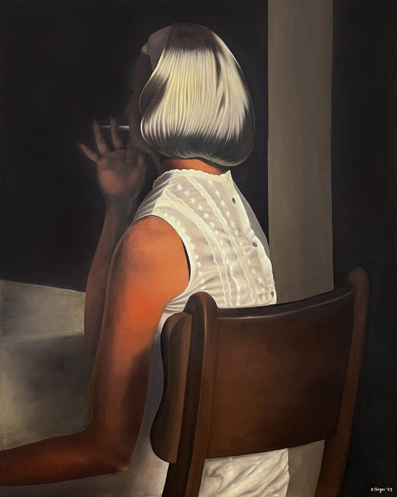 Is It Enough to Want Something Passionately? II, by Olivia Chigas, 2023, oil on canvas
