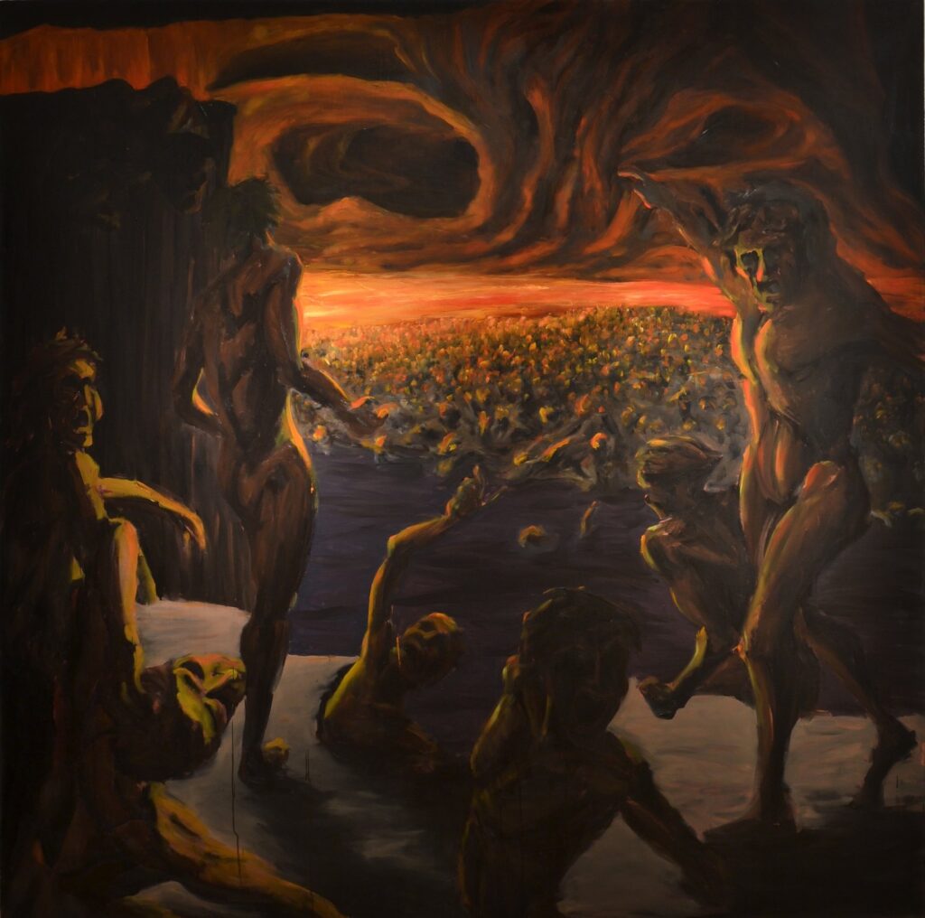 View, by Richard Comstock, 2016, Oil on linen