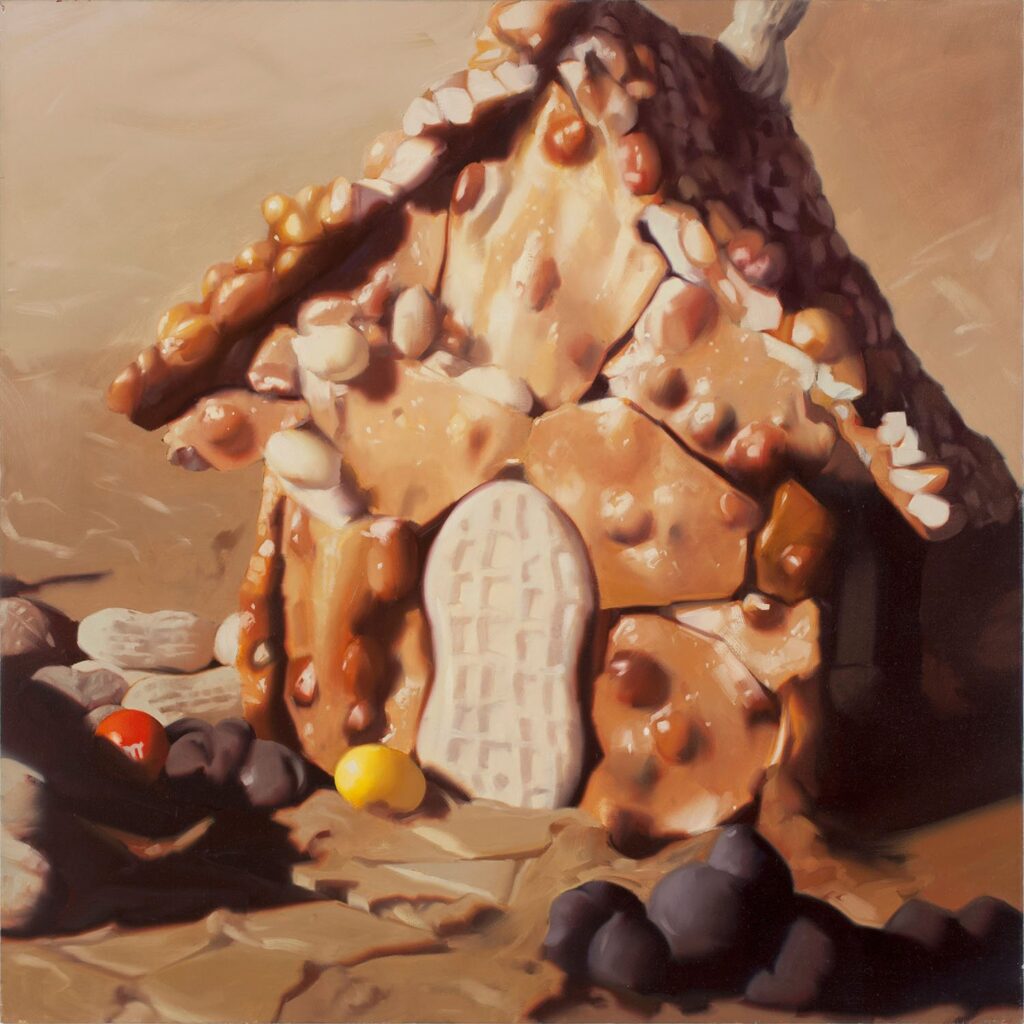 Brittle House, by Will Cotton, 2000, oil on linen