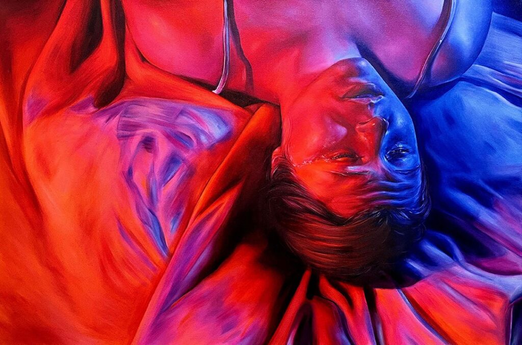 4 Years, by Alayna Coverly, 2021, oil on canvas