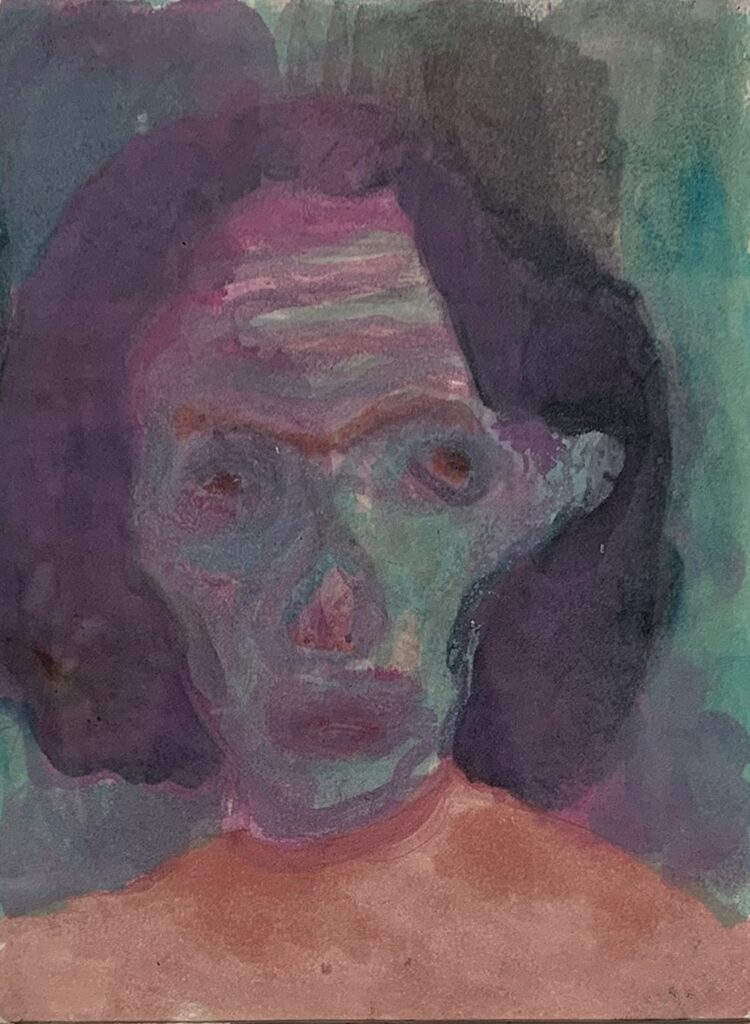 Untitled 1, by Todd Cramer, 2021, ink on paper